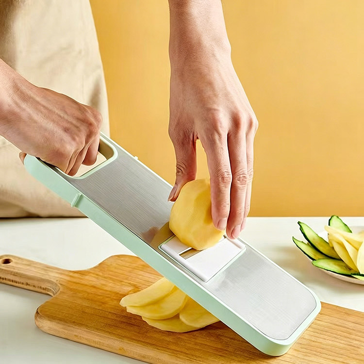 Set of 7PCS Veggie Slicer Kitchen Multi-Functional Vegetable Cutter Potato Dicing Slicer Cucumber Grater Household Multi-Functional Vegetable Cutting Artifact