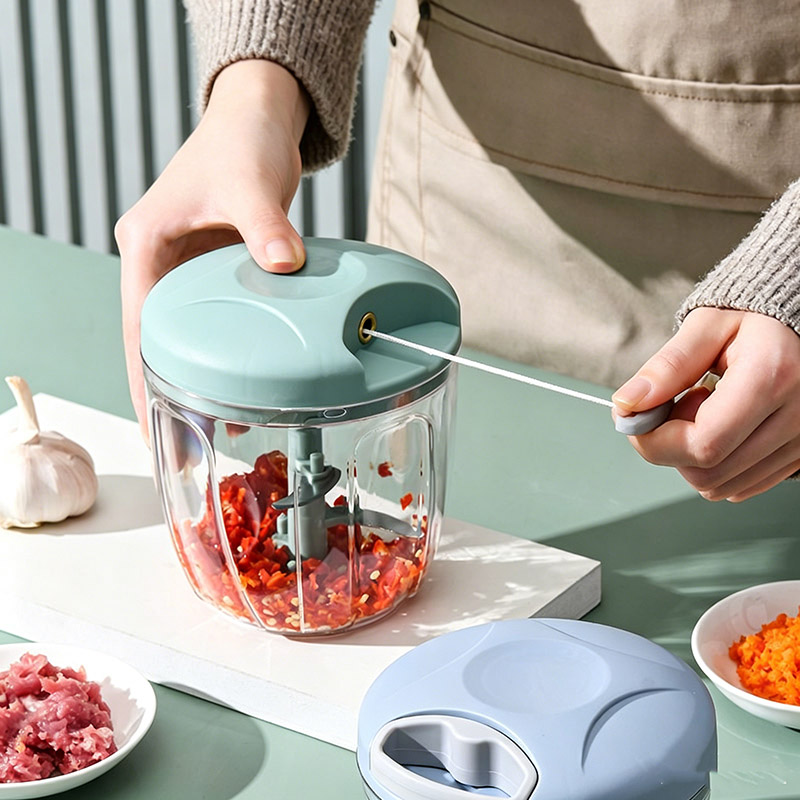1PC 900ML Large  Multifunction Round Grater kitchen vegetable grinder hand vegetable chopper manual cutter