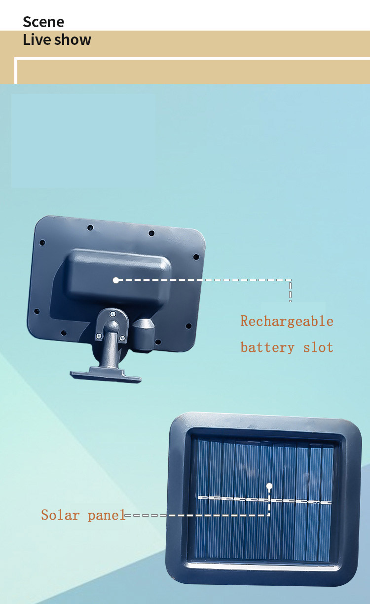1PC Outdoor Wall Light Solar Split Led Induction Separation Indoor Garden Garage Light Outdoor Wall Light Porch & Patio Lights