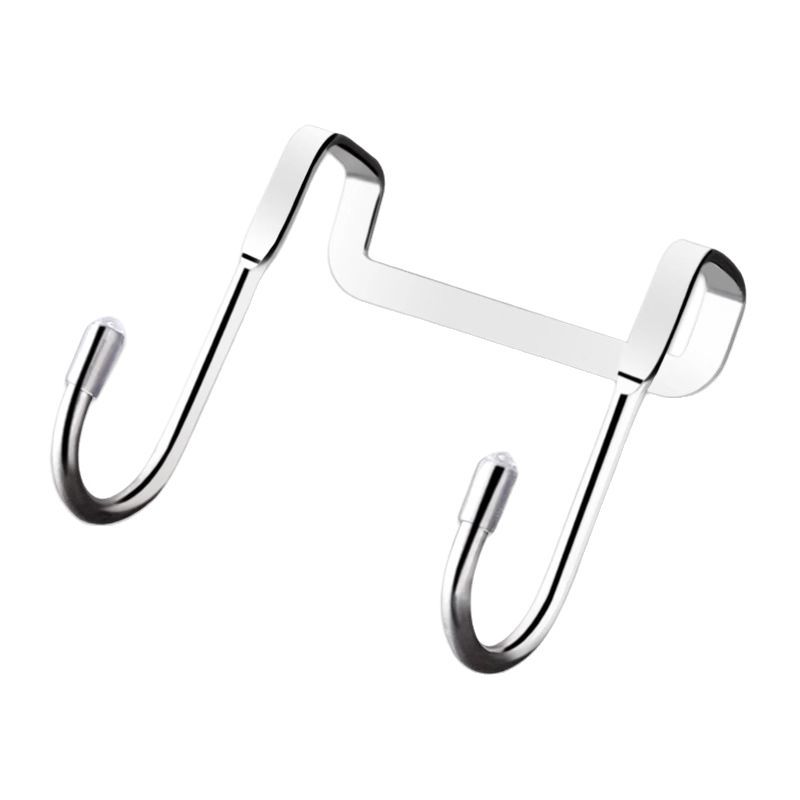 Set of 5pcs Universal S-Shaped Door Hook,  Stainless Steel Organizer Hanger for Hats, Bags, Towels, Keys, and Coats – Space-Saving Storage Solution for Home, Kitchen, Bathroom, and Garage