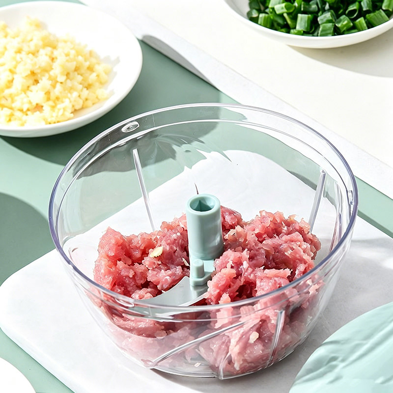 1PC 900ML Large  Multifunction Round Grater kitchen vegetable grinder hand vegetable chopper manual cutter