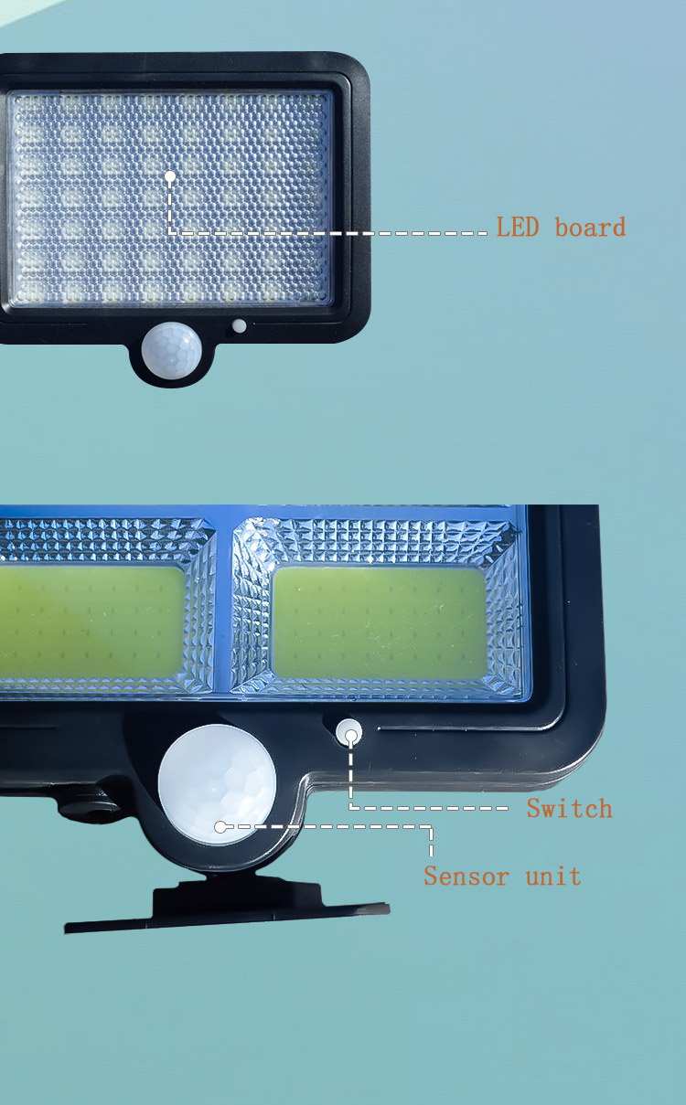 1PC Outdoor Wall Light Solar Split Led Induction Separation Indoor Garden Garage Light Outdoor Wall Light Porch & Patio Lights