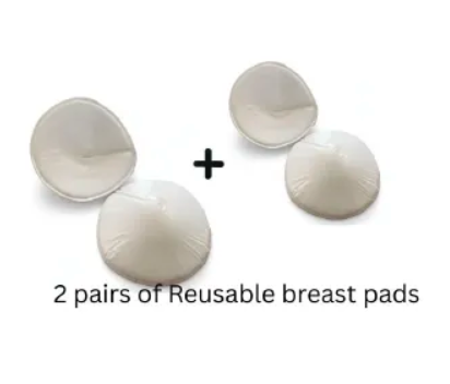 Reusable Ultra-Soft Cotton Nursing Pads – Leakproof Breastfeeding Pads, Washable & Comfortable