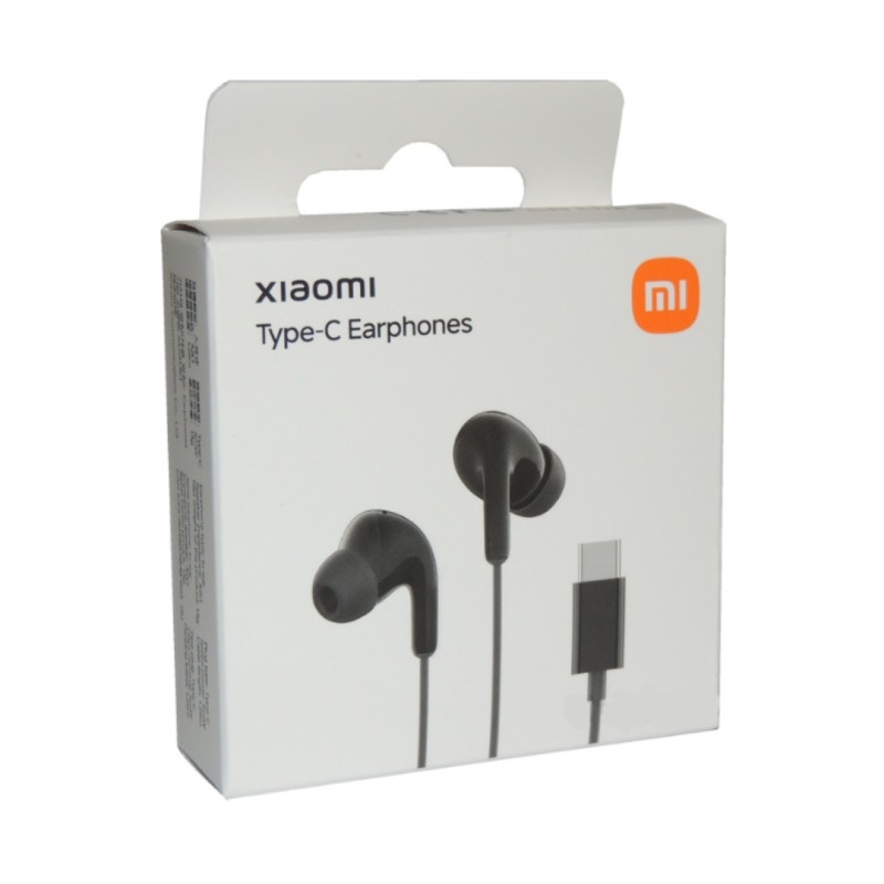 HOT DEALS!! Xiaomi Type-C Wired Earphones: Built-In Microphone | HD Voice Calls | IP54 Water & Dust Resistant | 3-Button Wire Controls | Comfortable In-Ear Fit | Tangle Free | 1.25m Long | Earphones