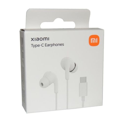HOT DEALS!! Xiaomi Type-C Wired Earphones: Built-In Microphone | HD Voice Calls | IP54 Water & Dust Resistant | 3-Button Wire Controls | Comfortable In-Ear Fit | Tangle Free | 1.25m Long | Earphones
