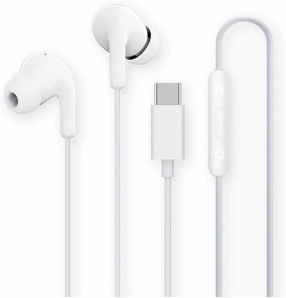 HOT DEALS!! Xiaomi Type-C Wired Earphones: Built-In Microphone | HD Voice Calls | IP54 Water & Dust Resistant | 3-Button Wire Controls | Comfortable In-Ear Fit | Tangle Free | 1.25m Long | Earphones