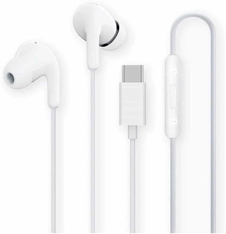 HOT DEALS!! Xiaomi Type-C Wired Earphones: Built-In Microphone | HD Voice Calls | IP54 Water & Dust Resistant | 3-Button Wire Controls | Comfortable In-Ear Fit | Tangle Free | 1.25m Long | Earphones