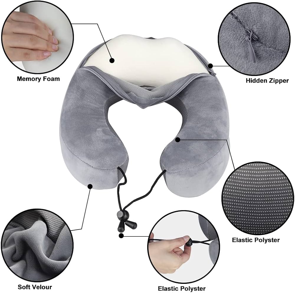 Cozy U Shaped Travel Neck Pillow