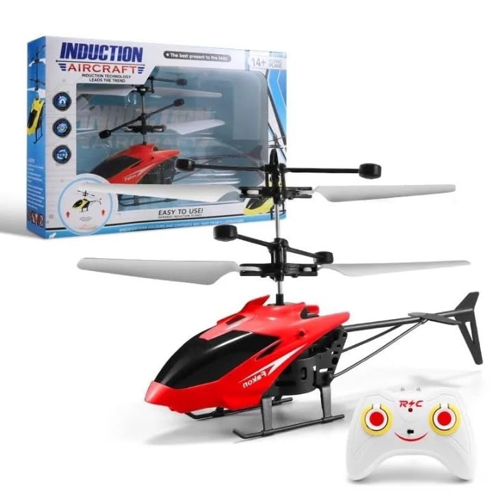 Remote Control Helicopter Toy for Kids & Beginners – Easy Fly RC Helicopter with Stable Control Indoor Outdoor Flying Toy