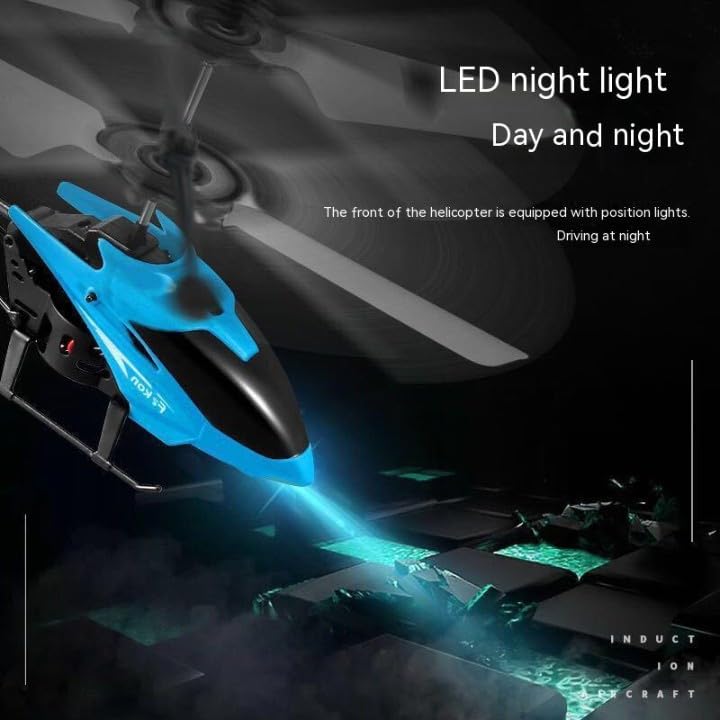Remote Control Helicopter Toy for Kids & Beginners – Easy Fly RC Helicopter with Stable Control Indoor Outdoor Flying Toy