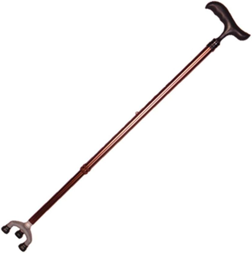 Adjustable Tripod Walking Stick – Stable 3-Leg Walking Cane for Elderly Support Foldable Height Adjustable Mobility Aid