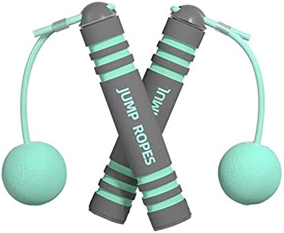 2-in-1 Weighted Jump Rope Exercise Rope – Adjustable Fitness Skipping Rope for Cardio Training Weight Loss Workout Home & Gym Use