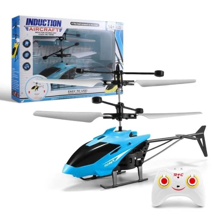 Remote Control Helicopter Toy for Kids & Beginners – Easy Fly RC Helicopter with Stable Control Indoor Outdoor Flying Toy
