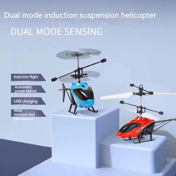 Remote Control Helicopter Toy for Kids & Beginners – Easy Fly RC Helicopter with Stable Control Indoor Outdoor Flying Toy