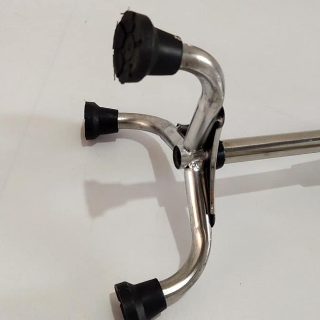 Adjustable Tripod Walking Stick – Stable 3-Leg Walking Cane for Elderly Support Foldable Height Adjustable Mobility Aid
