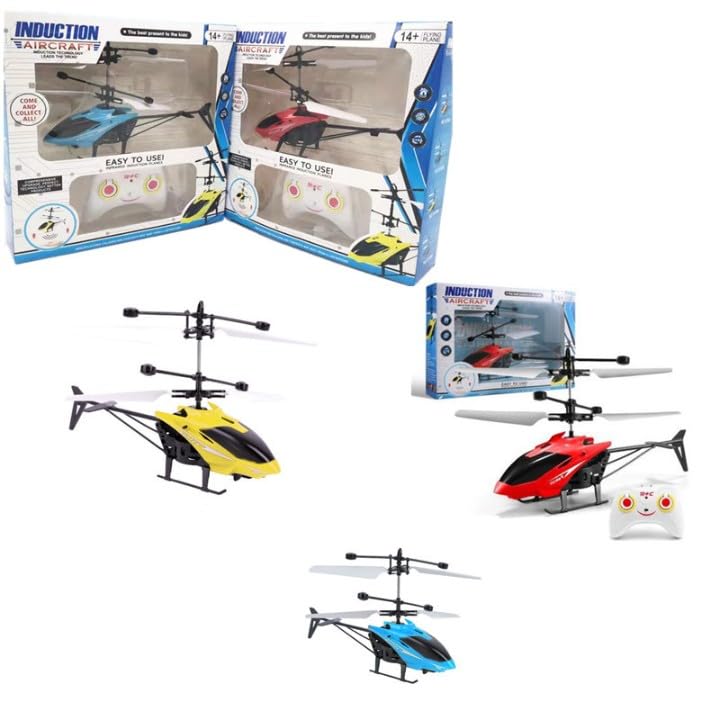 Remote Control Helicopter Toy for Kids & Beginners – Easy Fly RC Helicopter with Stable Control Indoor Outdoor Flying Toy