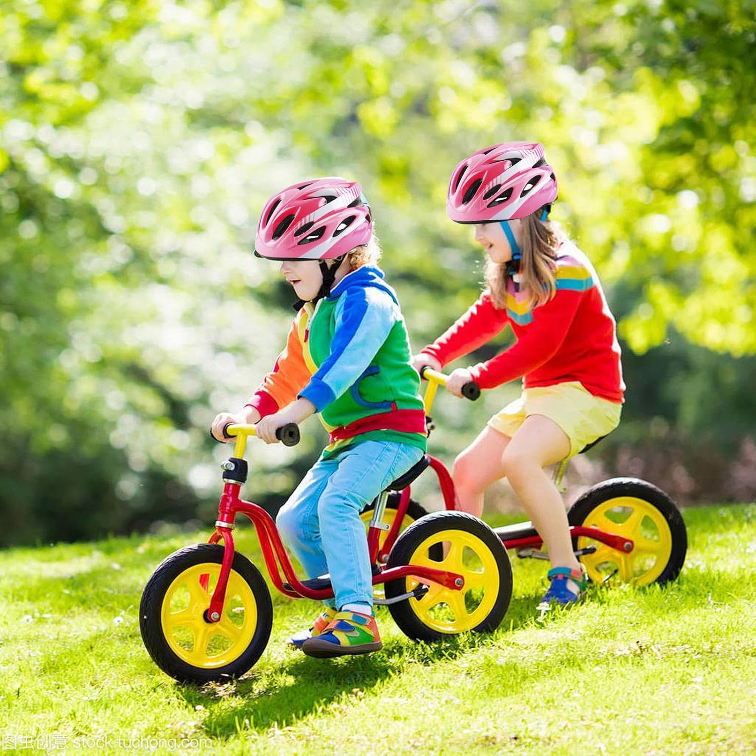 Kids Protective Helmet for Cycling & Outdoor Safety – Adjustable Safety Helmet for Biking Skating Scooter Lightweight Breathable