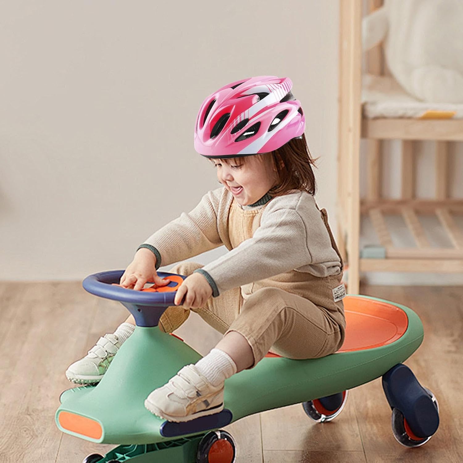 Kids Protective Helmet for Cycling & Outdoor Safety – Adjustable Safety Helmet for Biking Skating Scooter Lightweight Breathable