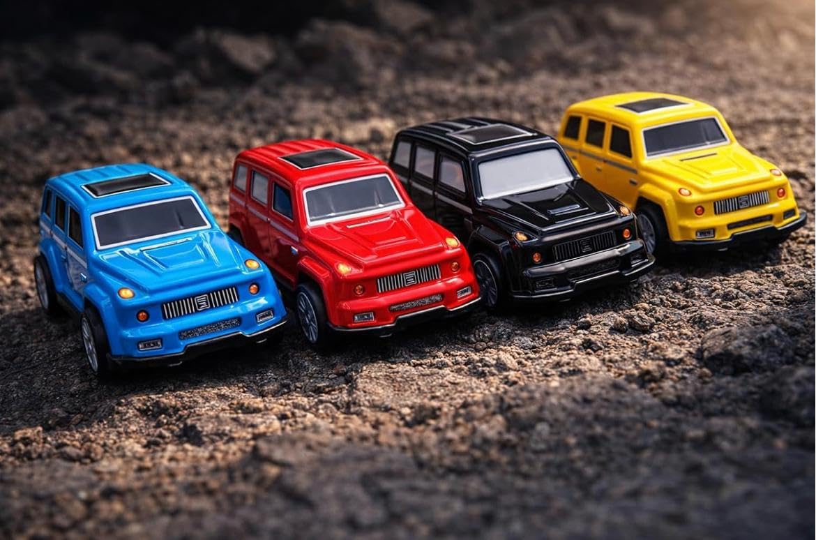 12PCS Mercedes Benz Die Cast Toy Cars – Pull Back Mini Metal Car Set for Kids Collection and Gift Toys