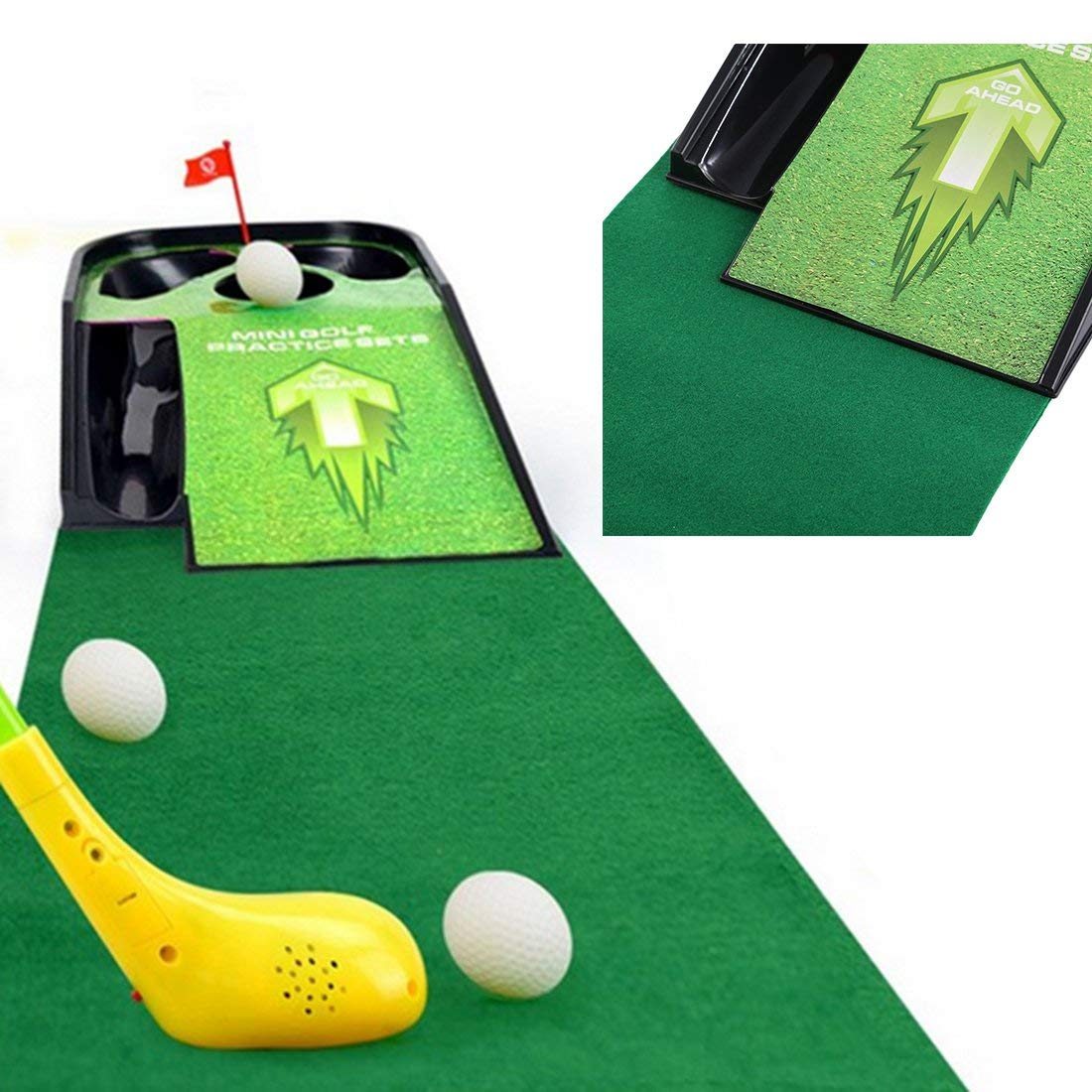 Kids Mini Golf Set with Clubs – Indoor & Outdoor Golf Toy Set for Children, Fun Sports Game for Training Coordination & Family Play