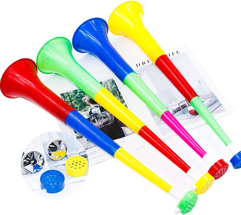 Plastic Vuvuzela Stadium Horn Cheer Trumpet Football Fan Noise Maker