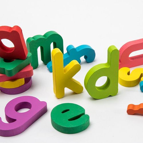 Wooden Alphabet small Letter Board – Educational Learning Toy for Kids Early Writing, Reading & Letter Recognition Practice