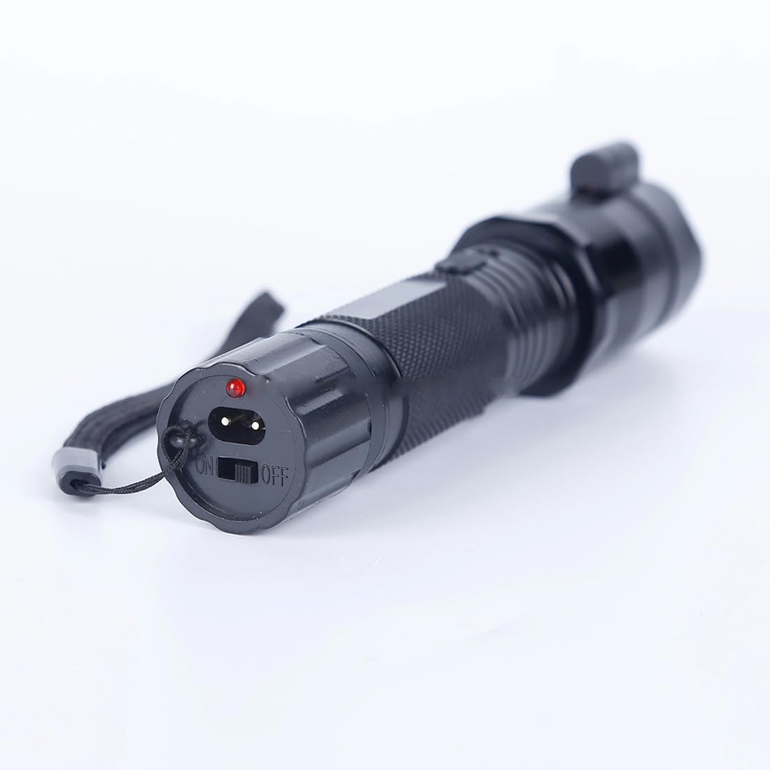 1101 High Power LED Tactical Flashlight Rechargeable Torch – Bright Zoomable Torch Light for Camping Emergency Outdoor Use