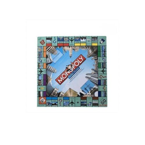 Monopoly Global Village Board Game – Classic Property Trading Family Game Set for Kids and Adults Indoor Strategy Entertainment