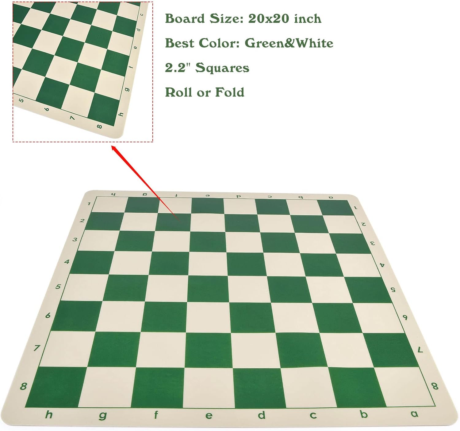 Tournament Chess Board Set – Professional Folding Chess Game for Kids and Adults Strategic Indoor Board Game Entertainment