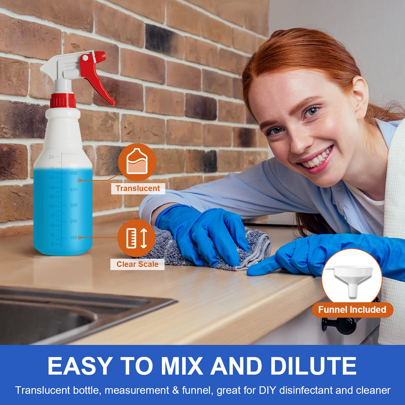 1L Spray Bottle Multi-Purpose Water Sprayer – Hand Pressure Pump Bottle for Cleaning, Gardening, Car Wash & Home Use