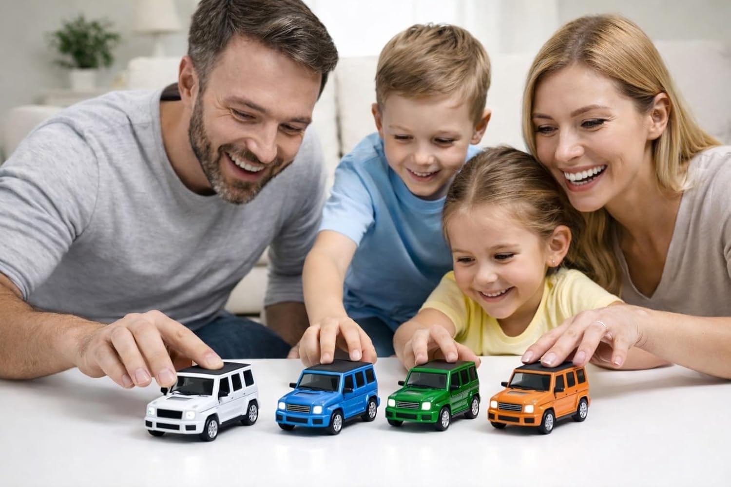 12PCS Mercedes Benz Die Cast Toy Cars – Pull Back Mini Metal Car Set for Kids Collection and Gift Toys