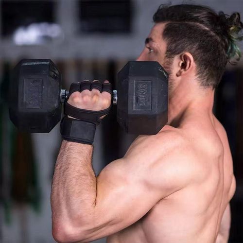 Weightlifting Gloves with Wrist Support – Gym Training Gloves Anti-Slip Fitness Gloves for Gym Workout Weight Lifting & Cross Training