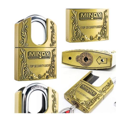 Heavy Duty Security Padlock – Hardened Top Security Lock for Gates, Doors, Storage Units & Outdoor Use Anti-Theft Durable Lock