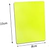 Football Referee Cards Set – Red & Yellow Cards with Pencil and Scorebook – Soccer Foul Card Kit for Match Officials, Coaches and Training Games