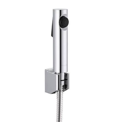 Scheffler Arabic Bidet Sprayer Shattaf Hand Shower Chrome – Toilet Washroom Spray Set with Hose & Holder Bathroom Hygiene Kit