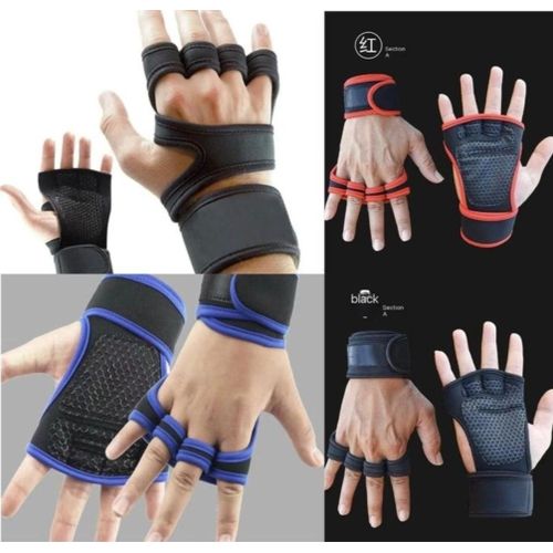 Weightlifting Gloves with Wrist Support – Gym Training Gloves Anti-Slip Fitness Gloves for Gym Workout Weight Lifting & Cross Training