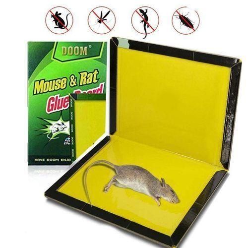 Pack of 5 Rat Trap Glue Book – Strong Adhesive Rodent & Insect Catcher Boards for Home & Kitchen Pest Control