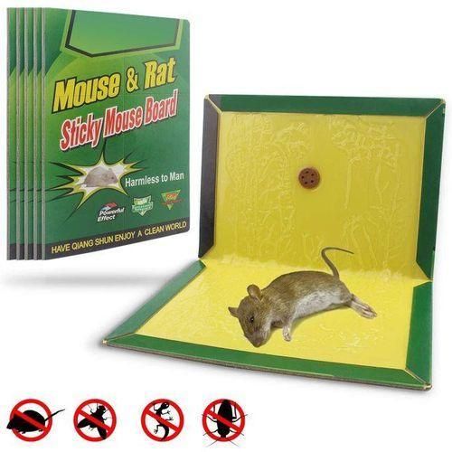 Pack of 5 Rat Trap Glue Book – Strong Adhesive Rodent & Insect Catcher Boards for Home & Kitchen Pest Control
