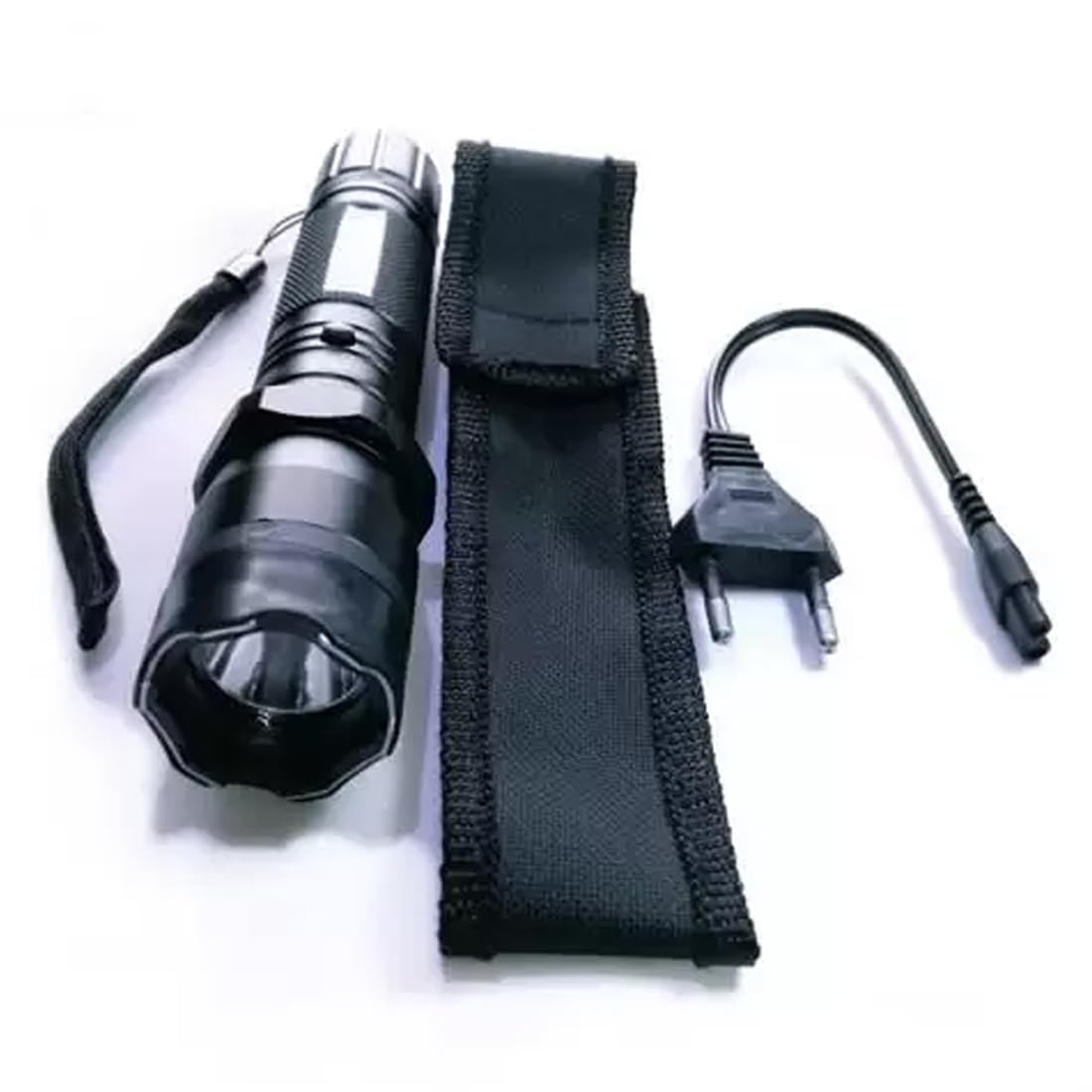 1101 High Power LED Tactical Flashlight Rechargeable Torch – Bright Zoomable Torch Light for Camping Emergency Outdoor Use