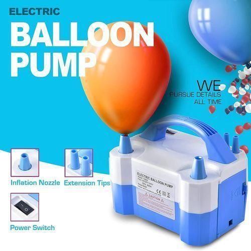 Electric Balloon Pump Dual Nozzle Air Inflator – Fast Portable Balloon Blower Machine for Party Decorations, Events & Celebrations