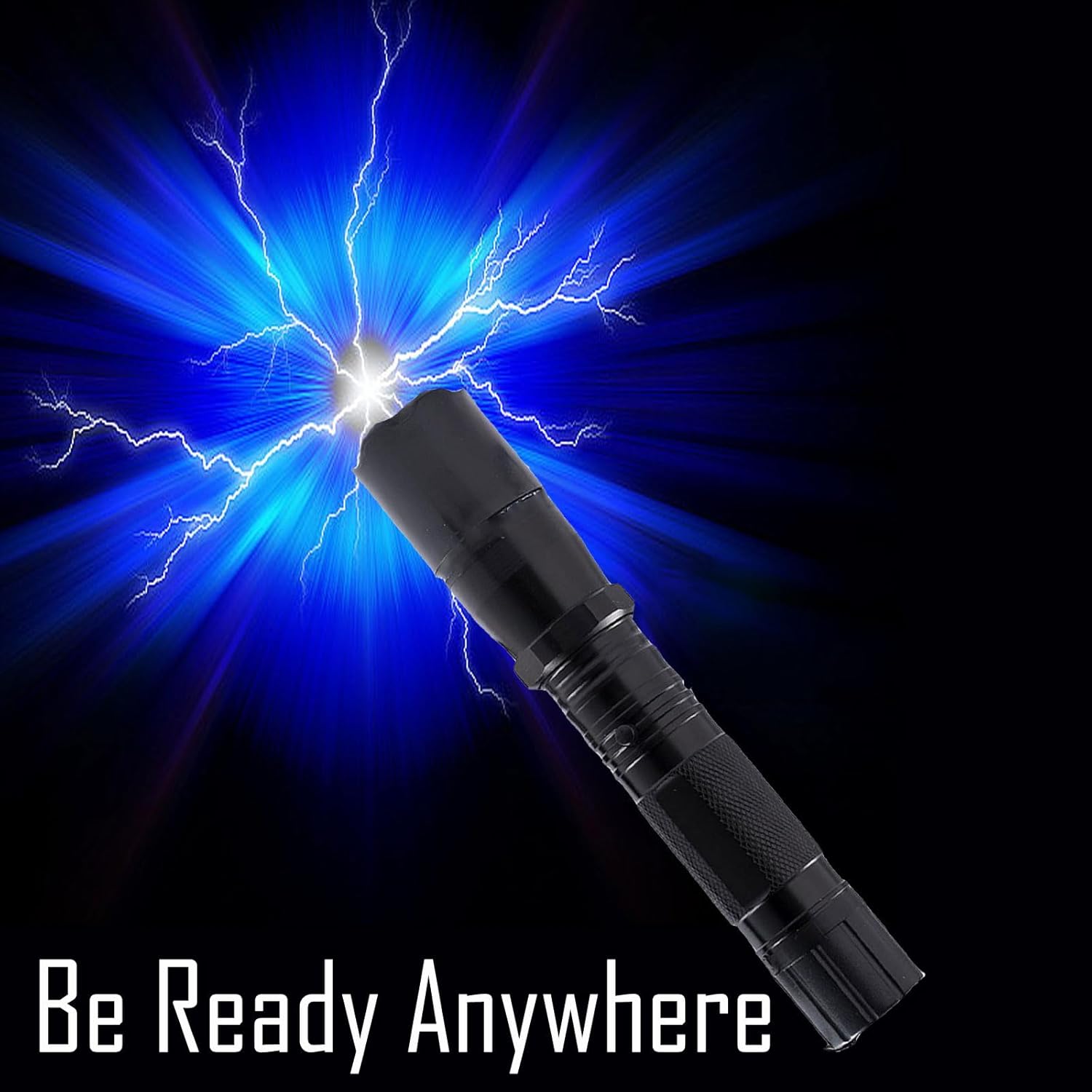 288 High Power LED Tactical Flashlight Rechargeable Torch with Laser – Bright Zoomable Torch Light for Outdoor, Camping & Emergency Use