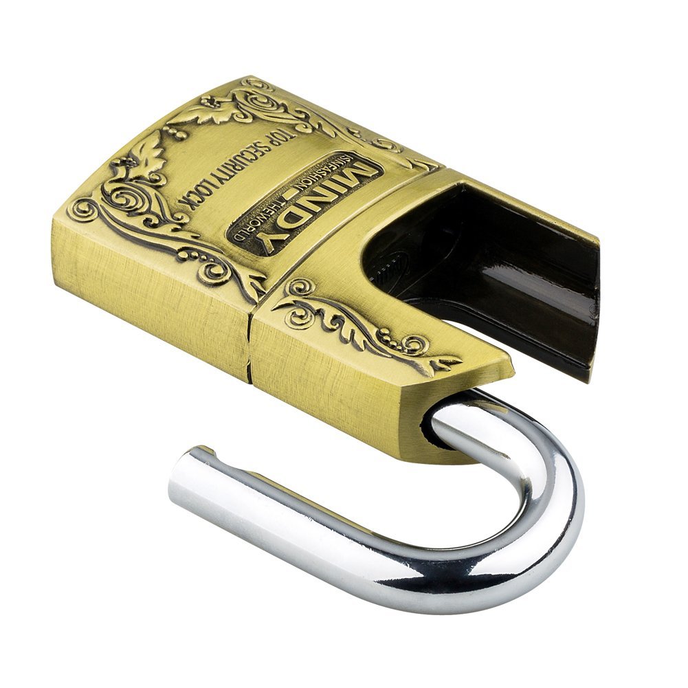 Heavy Duty Security Padlock – Hardened Top Security Lock for Gates, Doors, Storage Units & Outdoor Use Anti-Theft Durable Lock