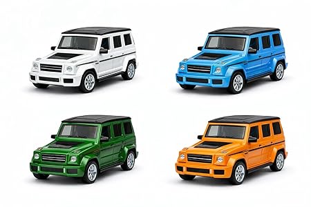 12PCS Mercedes Benz Die Cast Toy Cars – Pull Back Mini Metal Car Set for Kids Collection and Gift Toys