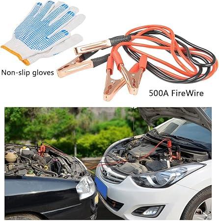 6-in-1 Car Emergency Kit – Roadside Safety Set Jump Starter, Warning Triangle, Tools & Safety Accessories for Vehicle Breakdown