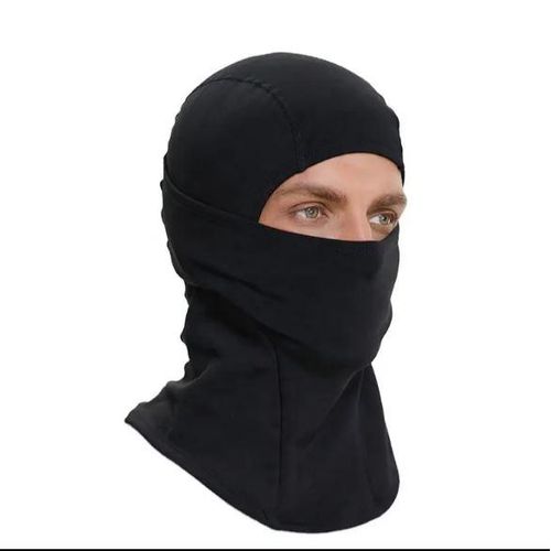 Balaclava and Tactical Cap Combo Set – Outdoor Face Mask & Military Style Cap for Protection-black