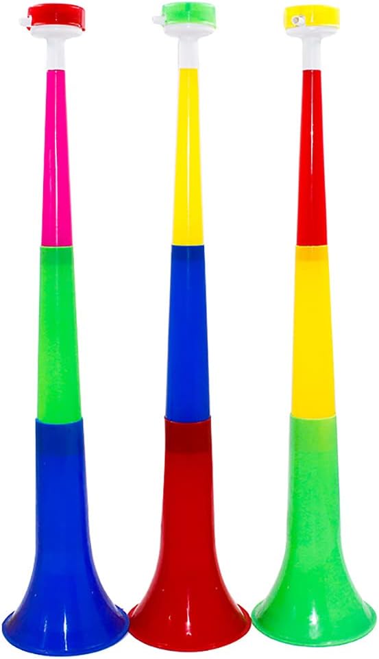 Plastic Vuvuzela Stadium Horn Cheer Trumpet Football Fan Noise Maker