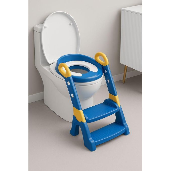Kids Training Potty Seat Toddler Toilet Trainer with Non Slip Base Splash Guard for Boys & Girls