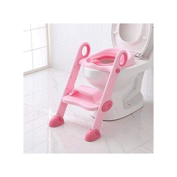 Kids Training Potty Seat Toddler Toilet Trainer with Non Slip Base Splash Guard for Boys & Girls