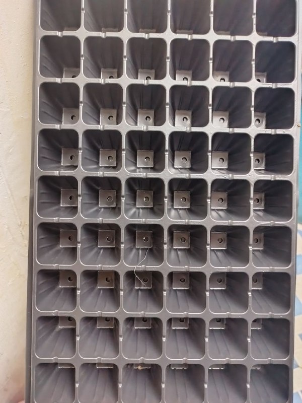 200 holes seedling planting trays  reusable nursery seedling trays- 200 holes