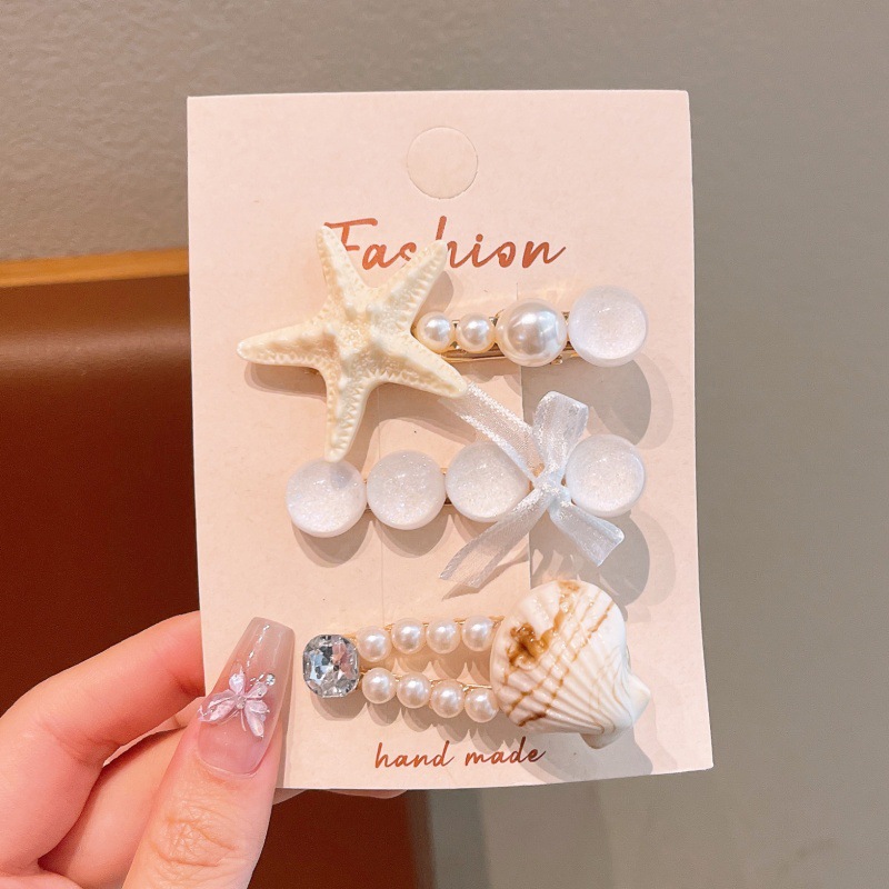 3PCS Mermaid Tail Hair Clips for Girls – Toddler Hair Clip Set, Princess Bangs Clip, Baby Side Clip for Fine Hair, Non-Slip Kids Hair Accessories with Cute Design